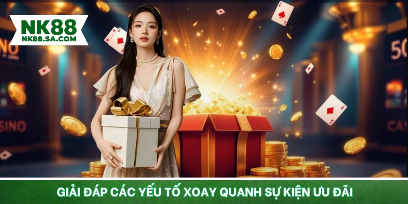 Giải đáp các yếu tố xoay quanh sự kiện ưu đãi