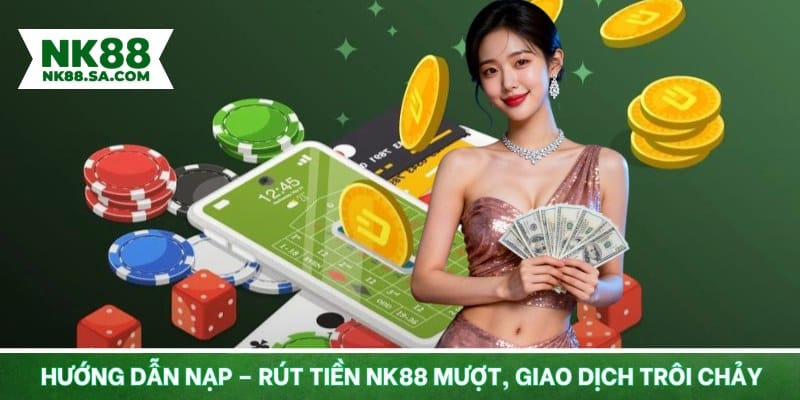 Hướng dẫn nạp – rút tiền NK88