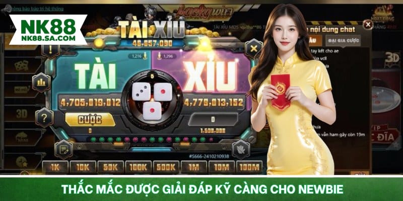 Thắc mắc được giải đáp kỹ càng cho newbie