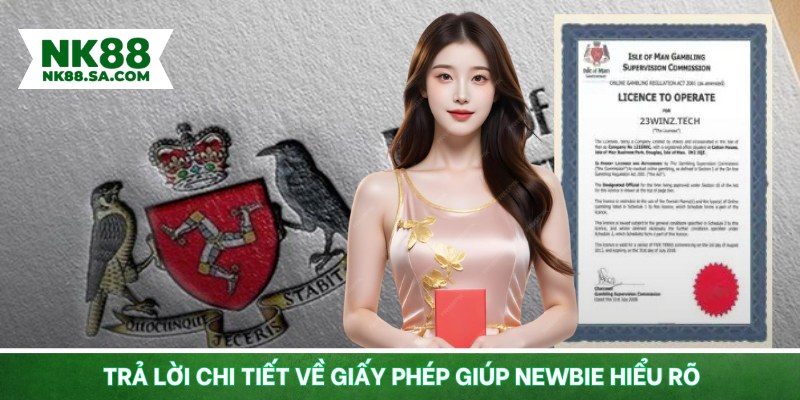 Trả lời chi tiết về giấy phép giúp newbie hiểu rõ